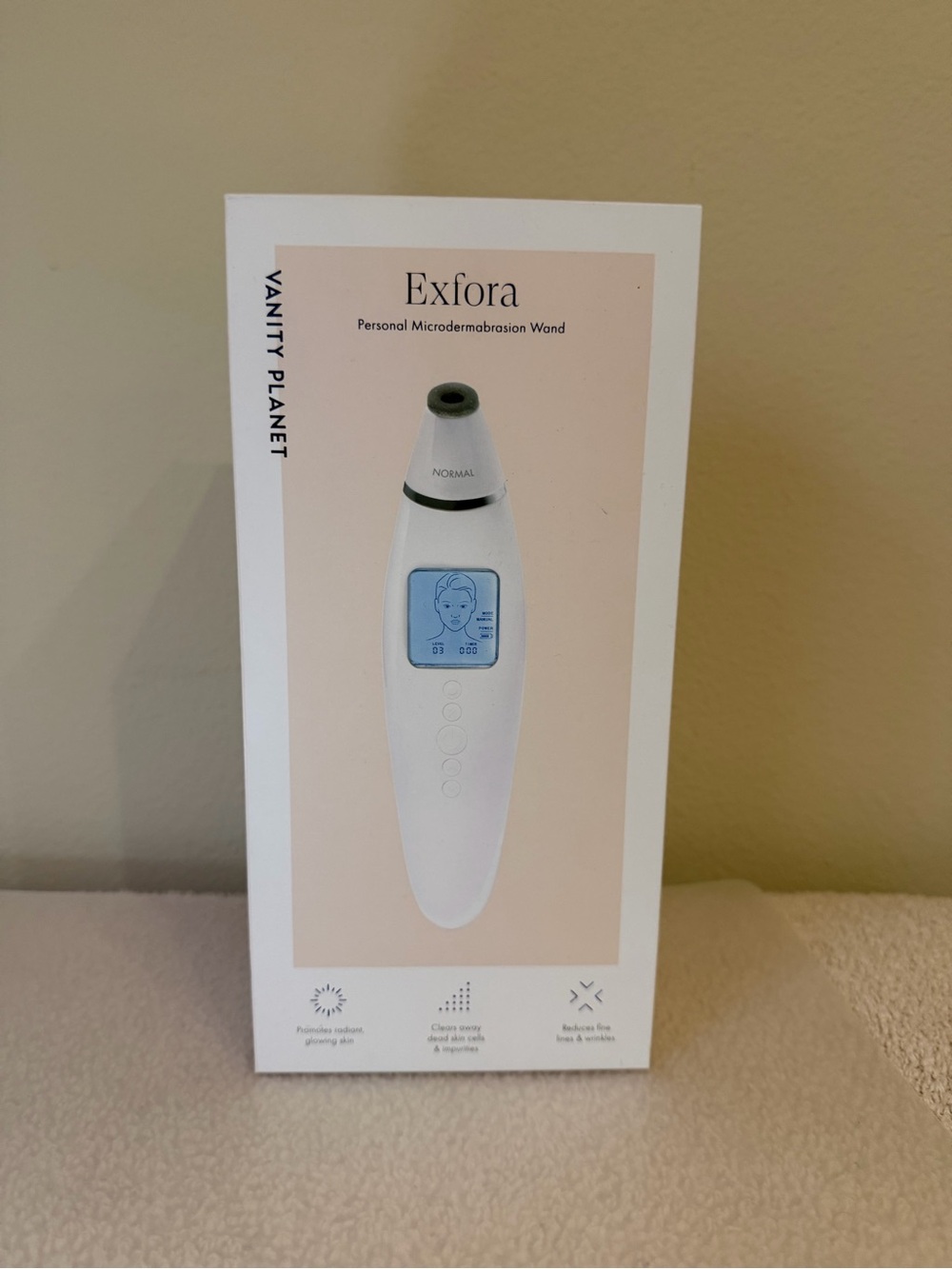 Vanity Planet Explora Personal Microdermabrasion Wand - White